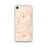 Custom Odessa Texas Map iPhone SE Phone Case in Watercolor