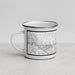 Left View Custom O'Fallon Missouri Map Enamel Mug in Classic