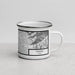 Right View Custom Ogden Utah Map Enamel Mug in Classic