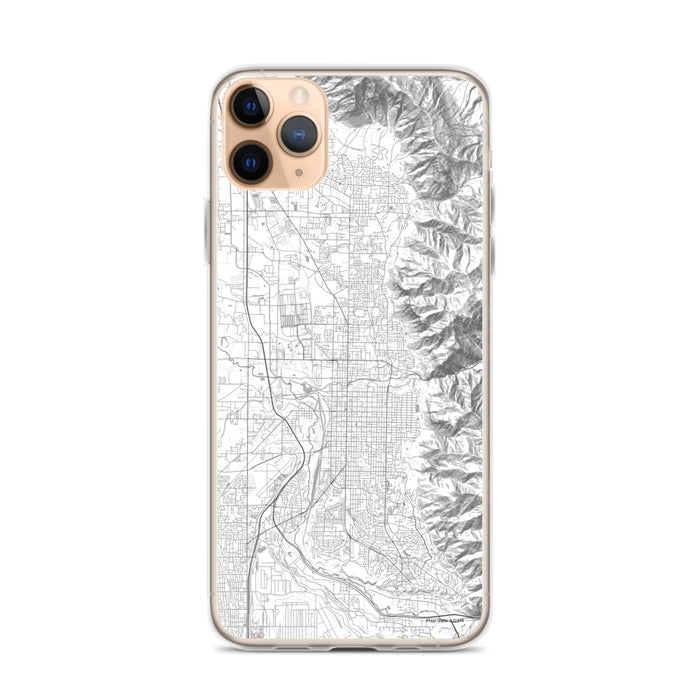 Custom Ogden Utah Map Phone Case in Classic