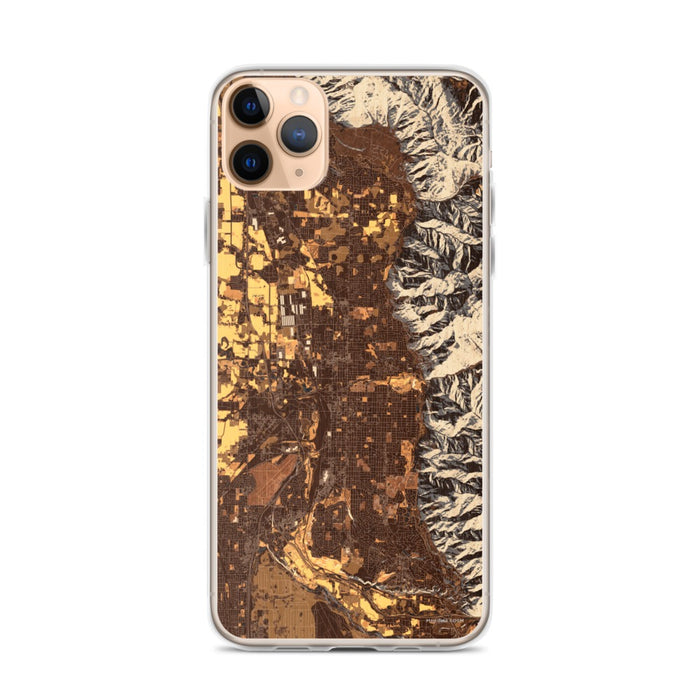 Custom Ogden Utah Map Phone Case in Ember