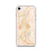 Custom Ogden Utah Map iPhone SE Phone Case in Watercolor