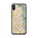 Custom Ogden Utah Map Phone Case in Woodblock