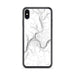 Custom iPhone XS Max Oil City Pennsylvania Map Phone Case in Classic