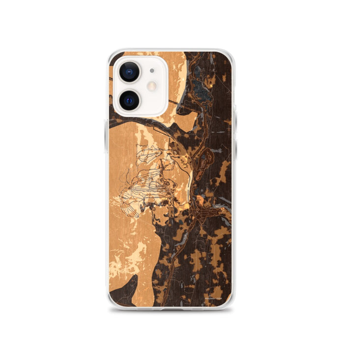 Custom Okemo Vermont Map iPhone 12 Phone Case in Ember