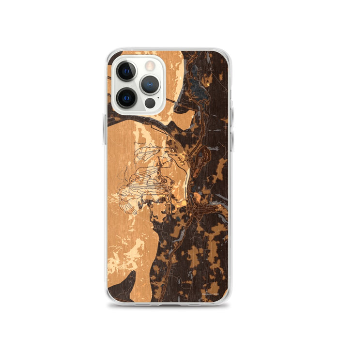 Custom Okemo Vermont Map iPhone 12 Pro Phone Case in Ember