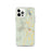 Custom Okemo Vermont Map iPhone 12 Pro Phone Case in Woodblock
