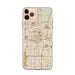 Custom Oklahoma City Oklahoma Map Phone Case in Woodblock