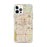 Custom Oklahoma City Oklahoma Map iPhone 12 Pro Max Phone Case in Woodblock
