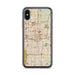Custom Oklahoma City Oklahoma Map Phone Case in Woodblock