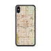 Custom Oklahoma City Oklahoma Map Phone Case in Woodblock
