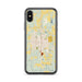 Custom Okmulgee Oklahoma Map Phone Case in Woodblock