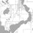 Okoboji Iowa Map Print in Classic Style Zoomed In Close Up Showing Details