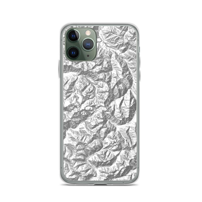Custom Olympic National Park Map Phone Case in Classic