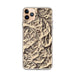 Custom Olympic National Park Map Phone Case in Ember