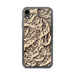 Custom Olympic National Park Map Phone Case in Ember