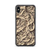 Custom Olympic National Park Map Phone Case in Ember