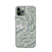 Custom Olympic National Park Map Phone Case in Woodblock
