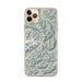 Custom Olympic National Park Map Phone Case in Woodblock