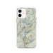 Custom Olympic Valley California Map iPhone 12 Phone Case in Woodblock