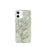 Custom Olympic Valley California Map iPhone 12 mini Phone Case in Woodblock