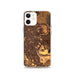 Custom Omaha Nebraska Map iPhone 12 Phone Case in Ember