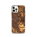 Custom Omaha Nebraska Map iPhone 12 Pro Phone Case in Ember
