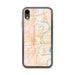 Custom Omaha Nebraska Map Phone Case in Watercolor
