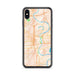Custom Omaha Nebraska Map Phone Case in Watercolor