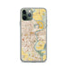 Custom Omaha Nebraska Map Phone Case in Woodblock