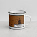 Right View Custom Orfordville Wisconsin Map Enamel Mug in Ember
