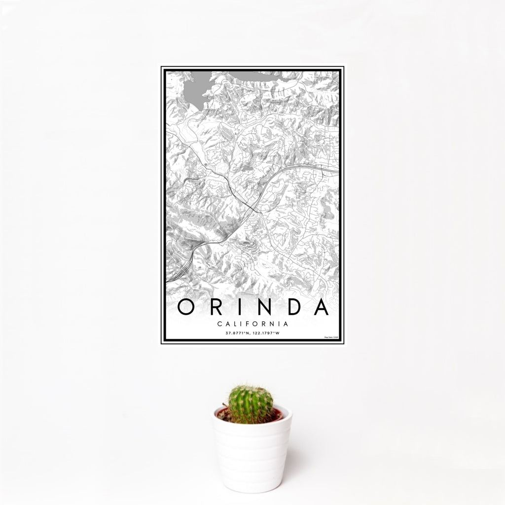 Map of Orinda city - Thong Thai Real, image size:1024x1024