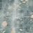 Orlando Florida Map Print in Afternoon Style Zoomed In Close Up Showing Details