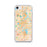 Custom Orlando Florida Map iPhone SE Phone Case in Watercolor