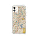Custom Orlando Florida Map Phone Case in Woodblock