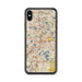 Custom Orlando Florida Map Phone Case in Woodblock