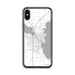 Custom Oshkosh Wisconsin Map Phone Case in Classic