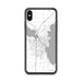 Custom Oshkosh Wisconsin Map Phone Case in Classic