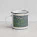 Left View Custom Otsego Minnesota Map Enamel Mug in Afternoon