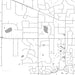 Otsego Minnesota Map Print in Classic Style Zoomed In Close Up Showing Details