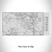 Rendered View of Otsego Minnesota Map Engraving on 17oz Stainless Steel Insulated Cola Bottle
