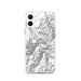Custom Ouray Colorado Map iPhone 12 Phone Case in Classic