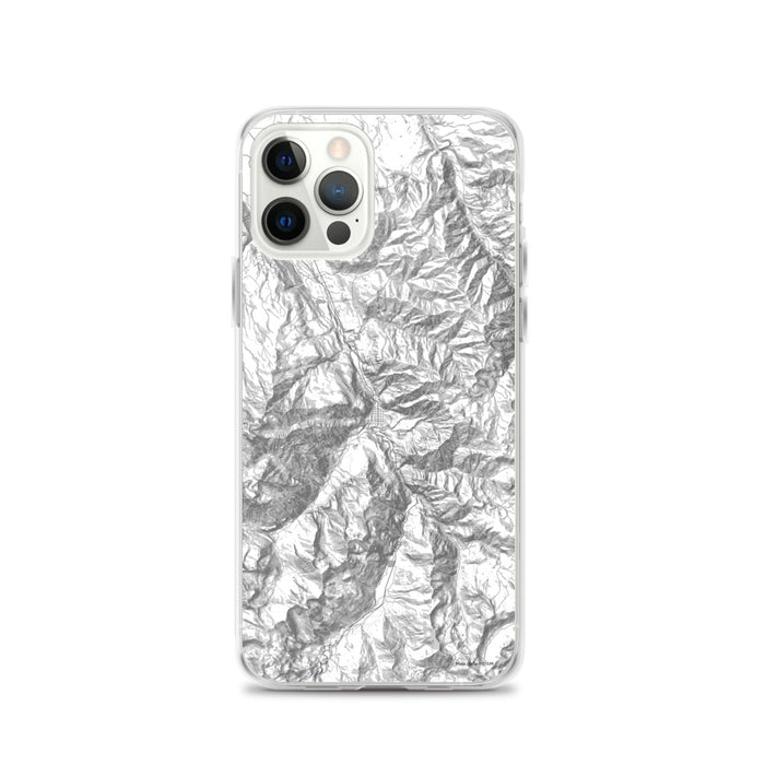 Custom Ouray Colorado Map iPhone 12 Pro Phone Case in Classic