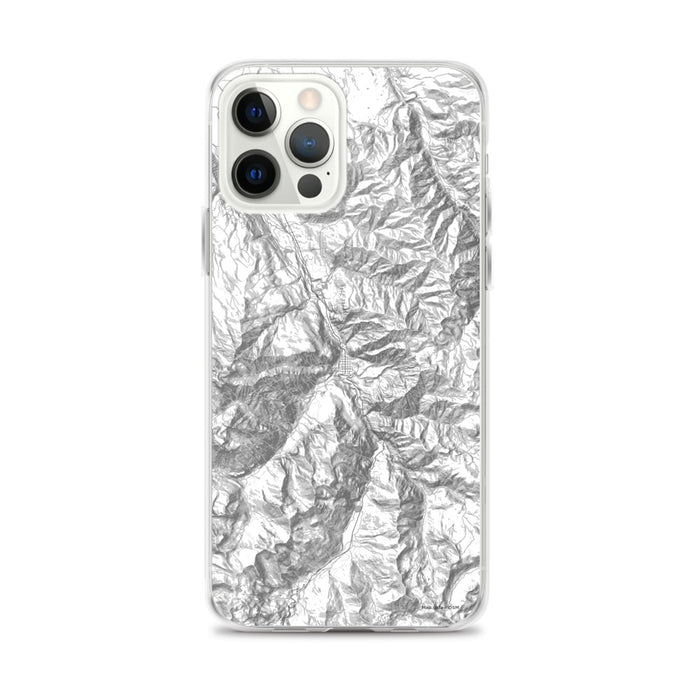 Custom Ouray Colorado Map iPhone 12 Pro Max Phone Case in Classic