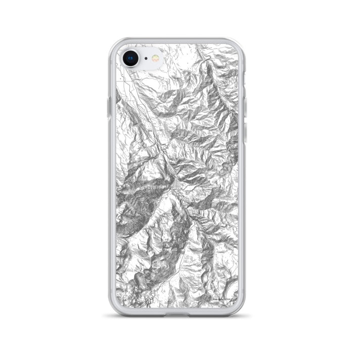 Custom Ouray Colorado Map iPhone SE Phone Case in Classic