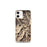 Custom Ouray Colorado Map iPhone 12 mini Phone Case in Ember