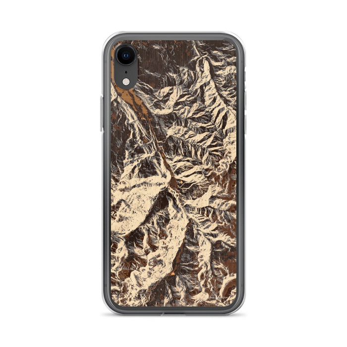Custom Ouray Colorado Map Phone Case in Ember