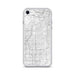 Custom Overland Park Kansas Map iPhone SE Phone Case in Classic