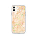 Custom Overland Park Kansas Map Phone Case in Watercolor