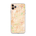 Custom Overland Park Kansas Map Phone Case in Watercolor